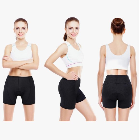 Sportneer Padded Bicycle Cycling Underwear 3D Padded Shorts for Women XL - Picture 1 of 8